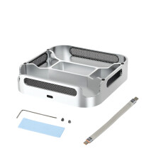 Aluminium-Kühlbasis für kleine Computer mit Speichergehäuse und