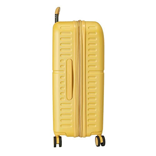 Pepe Jeans Pepe Jeans Highlight Medium Suitcase, 48 x 70 x 28 cm, Lemon Tree, 48x70x28 cms, Medium Suitcase 1