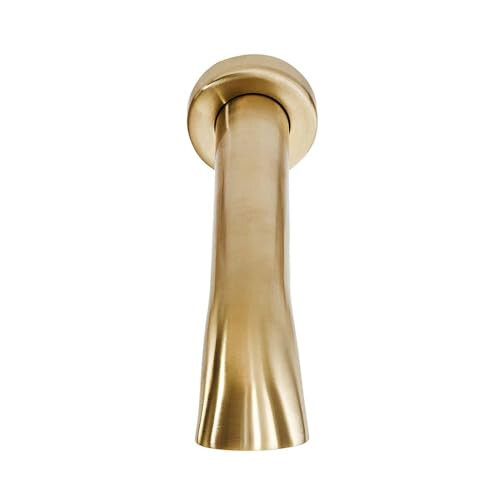 Milano Milano Elizabeth Wall Mounted Basin Spout - Brushed Brass 1