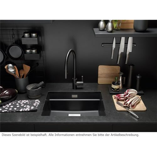 Franke Kitchen Sink tap with Pull-Out spout and Spray Function from Franke Eos Neo M Pull-Out Spray - Copper - 115.0628.254 1