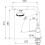 Franke Kitchen Sink tap with a Pull-Out spout and Spray Function from Franke Active L Pull-Out Spray - Black matt - 115.0653.382 2