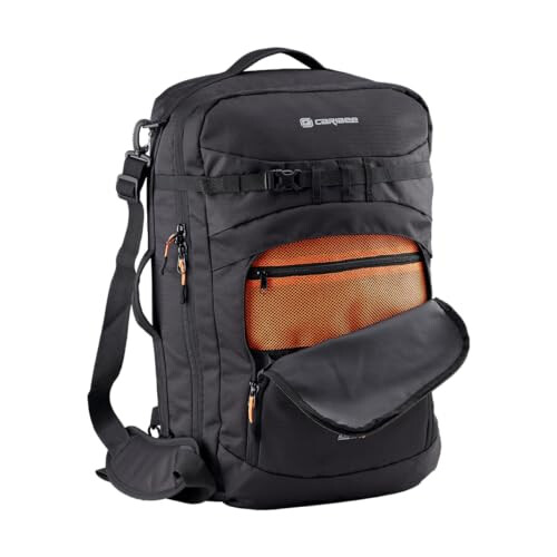 Caribee Altitude 40 Carry-On Backpack Black 40L 1