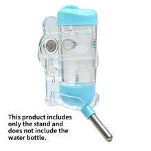 Waterflessenstandaard voor hamsters met magnetische basis - Kleine waterdispenser van robuust acryl, compatibel met
