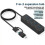 USB HUB, 7-Port 3.0 Button USB Expansion Splitter, Computer Splitter, High-Speed HUB for Laptop Computer 1