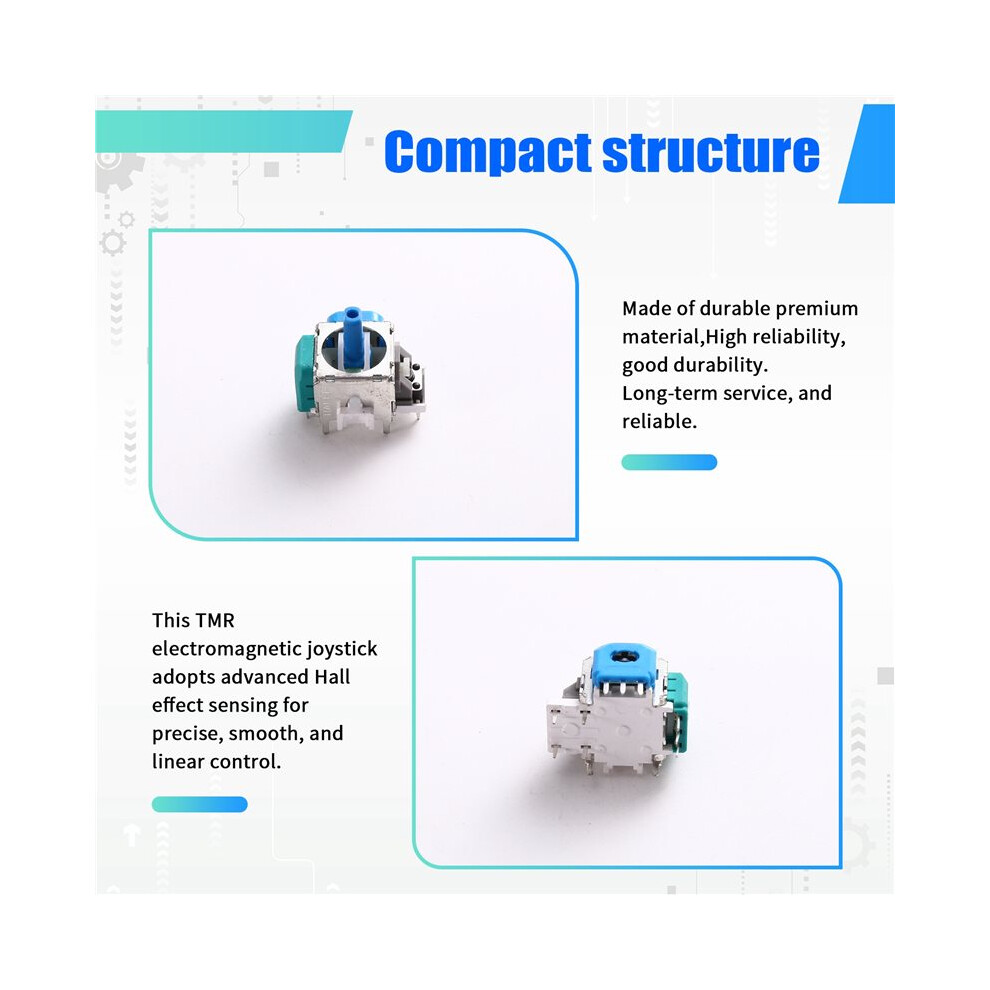 6Pcs Electromagnetic Joystick For Tmr Electromagnetic Anti Drift Joystick Controller Repair Replacement Gaming 6031897859987