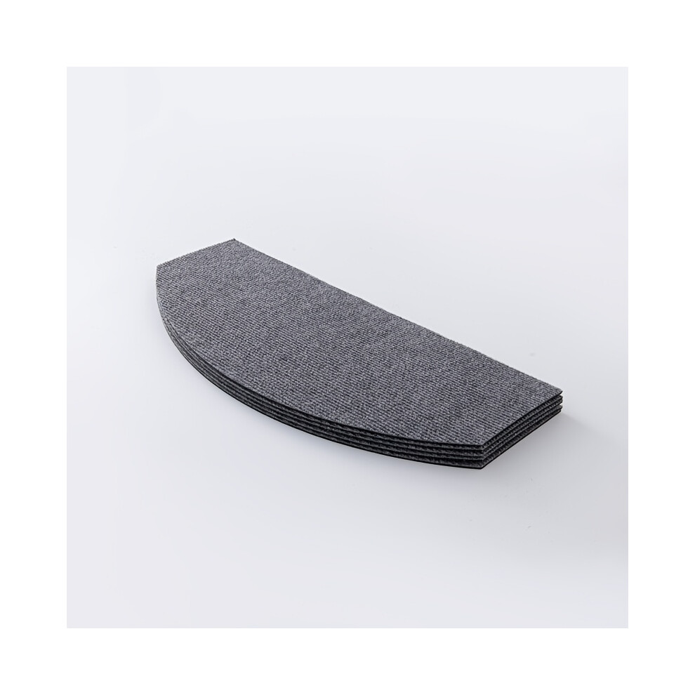(Light Grey, 60Cmx24cm(15Pcs)) 15Pcs Non-Slip Stair Treads - Heavy-Duty Adhesive Step Stairs Suitable For And Pets, Peel-And-Stick Stair Treads 5032130968177