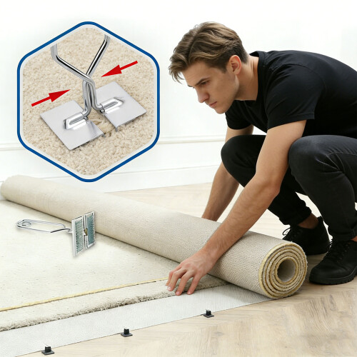 Dispositif d'assemblage de tapis de haute qualité ayant des-1 1