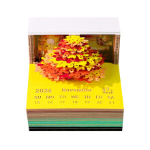 Calendrier sculpté en 3D élégant de 261-Modèle Fengqi Wutong