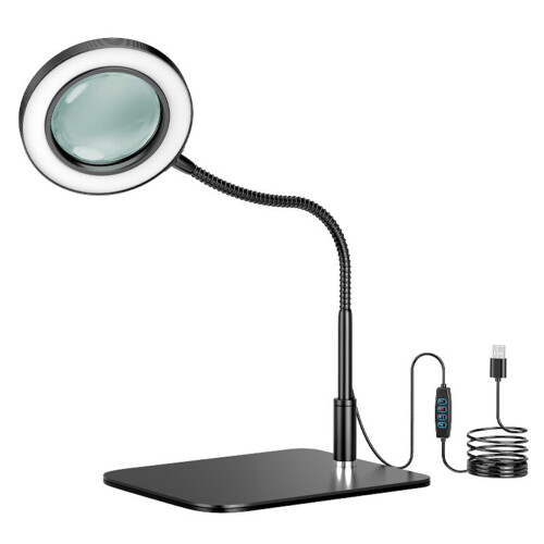 Customizable Bright Desk enlarger With Complete Movement-10X