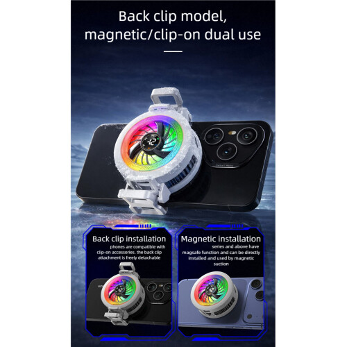Semiconductor Phone Cooling With 4 Temperature Mode And Ice 1