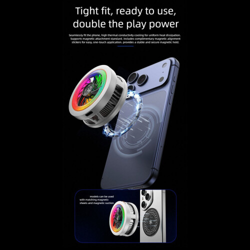 Semiconductor Phone Cooling With 4 Temperature Mode And Ice 2