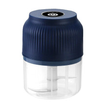 Powerful Mini Food Crusher 260ml Quiet Operation Ideal For-Blue