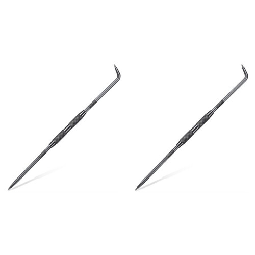 2X Double Pointed Scriber,Metal Scribe Tool Carbide Scribe Steel Point