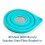 Collapsing Fine Mesh Strainer Fold-Flat Silicone Funnel with-1 6