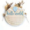 Personalize Newborns Keepsakes Board For-light blue silver 3