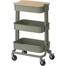 ikea RÅSKOG/NORRÅVA Trolley Lid 35x45x77cm