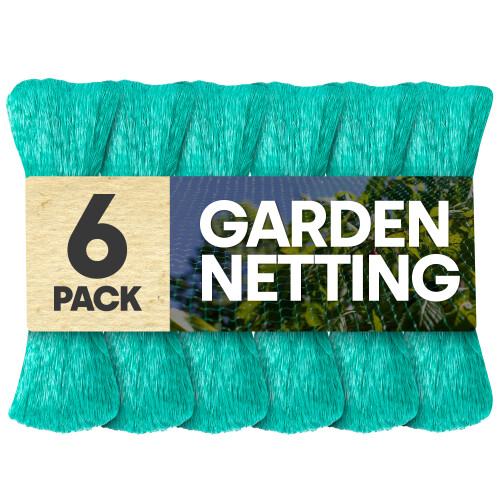 LIVIVO 6pc Garden Netting - Green