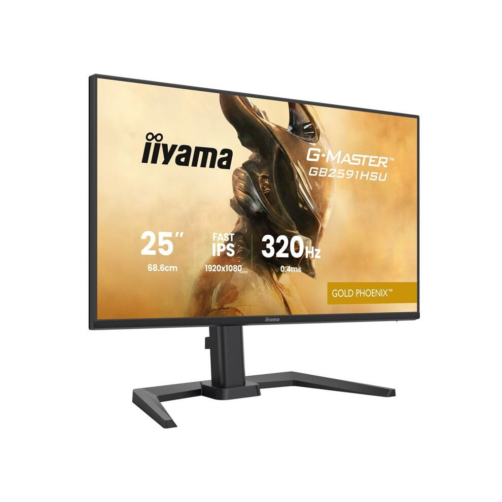 Iiyama GB2591HSU-B1 Gaming Monitor 24.5" Full HD IPS, 320 Hz, 0.4 ms MPRT, USB-Hub, USB-C, G-Sync kompatibel - Image 6