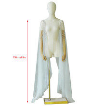 Breathable Bridal Shoulder Cover Detachable Shawl Formal-Beige