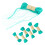 LIVIVO 6pc Garden Netting - Green 2