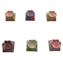 Customs Cats Paws thema PBT Keycaps set van-C kattenpoot gemengd