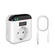 Plug Programmable Thermostat Remote Control Plug Power Support APP Control Voice Control EU PLUG