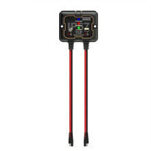 Controlador de Carga Solar À Prova D'Água de 10A 12V, Portátil e Inteligente, Compatível com Painéis de Baterias AGM, Gel e Lítio.