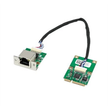 RS232 PCIe to Dual Port 1000Mbps Wired Industrial Control Server 2.5G Network Card I225V B3 Ethernet