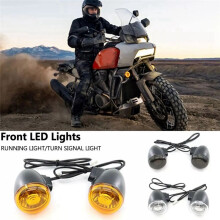 NEU Motorrad Blinker Umbauten LED Panel Licht für PAN AMERICA 1250 S Sportster S 1250 Dunkelgrau