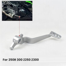 Motorrad-Bremshebel Hinten für 250R 300 Z250 Z300 Bremspedal Universal-Bremshebel