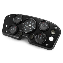 12 V Universal 5 in 1 Tachometer mit Wassertemperatur- und Voltanzeige für Alle Motorräder. Komplettes Instrumentenpanel. Universal