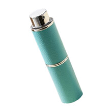 Stylish Refillable Perfume Atomizer With Leather Cover-1