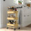 ikea RÅSKOG/NORRÅVA -Yellow Trolley Lid 28x38x61cm 1