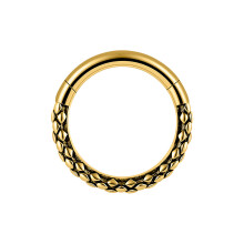 Boucles d'oreilles de nez de forme géométrique, bijoux de-2 Or
