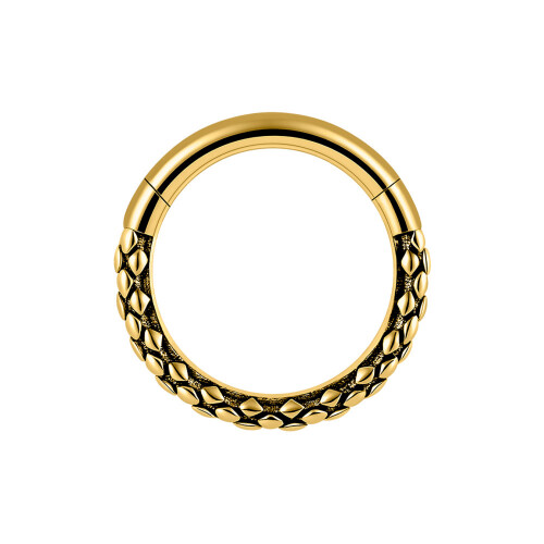 Boucles d'oreilles de nez de forme géométrique, bijoux de-2 Or