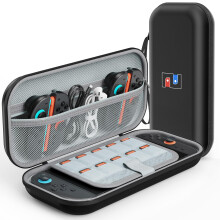 Funda Protectora para Consola de Juegos, Cubierta Impermeable Resistente Negra — estuche nintendo switch