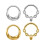 Accessoires de mode en acier inoxydable de bijoux de-5 Argent 10