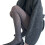 Collants amincissants avec rayures côtelées-OS café léger 10