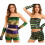 Ensemble d'accessoires de Costume de Mardis Gras,-Deux rangées L 11
