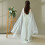 Capelet de mariée en maille élégante amovible pour-Blanc 11