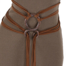 Ceinture en métal adaptée au cosplay, tenues modernes,-1