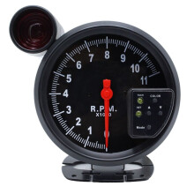 Motorfiets Auto 5 Inch RPM 0-11000 Variabele Kleur Digitale Toerenteller Meter voor Alle Voertuigen met 12V Accuspanning