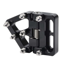 Motorfiets Opvouwbare Achterrem Pedaal Tip Plaat Pad Hendel Kap voor TC125 250 FC250 350 450 701 ENDURO 390 Adventure Zwart
