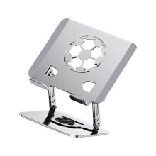 Tablet Stand for Desk Ergonomic Foldable Mobile Phone-Silver