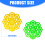 4lots Urinal Screen Fragrances Toilet Deodorizer-Yellow 4