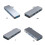 Aluminum USB3.0 Hubs 5Gbps Fast Speed Data Syncs-RS3624C 11