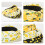 Colorful Fabric Knotted Hairband With Fruit Pattern Wide-White 3