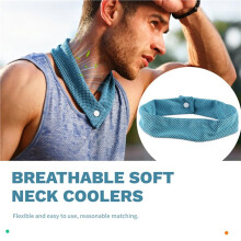 3 Pcs Cooling Neck Wraps Cooling Towels , Breathable Soft Neck Coolers for Gym Yoga Running Camping Sports