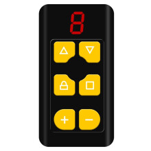 Multi-Frequentie 8-Kanaals Afstandsbediening voor Poort, Rolluik, Garagedeur, Elektrische Deur, Kopieer Afstandsbediening B