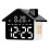 LED Digital Alert Clock with Voice Control,Night Light, Date Week Display,12/24H , USB Electronic Table Clock 1